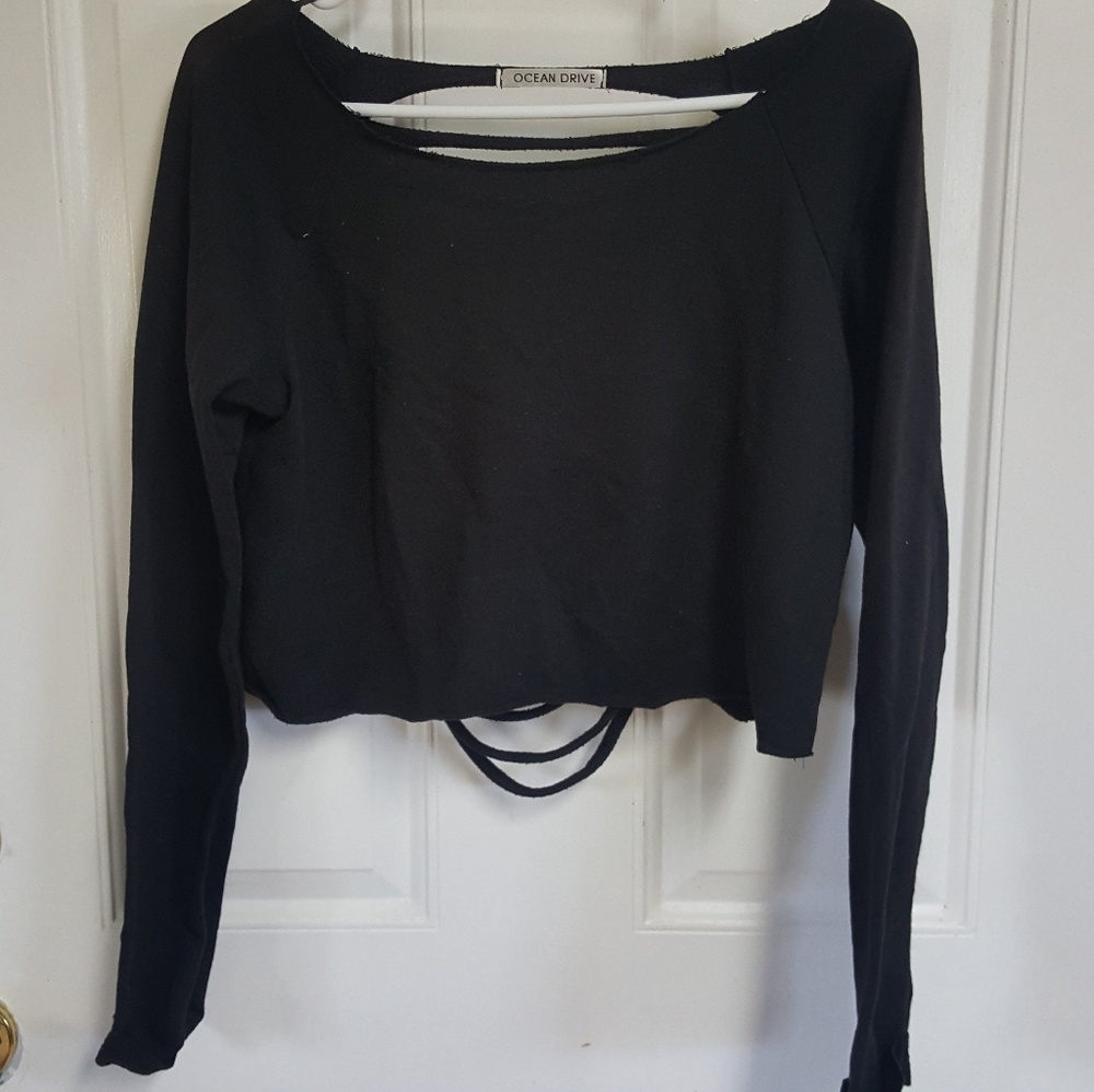 Ocean drive crop top